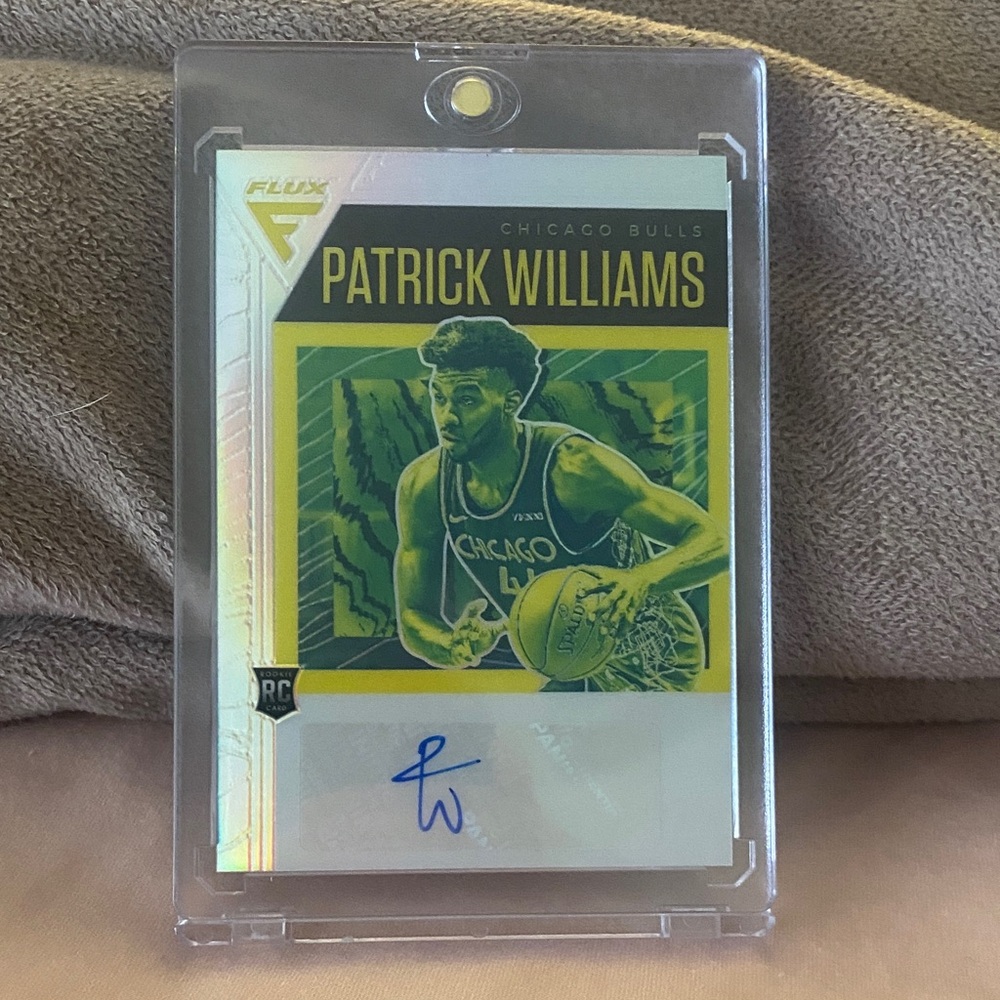 2020 Panini Flux Basketball Patrick Williams Rookie Auto!!
